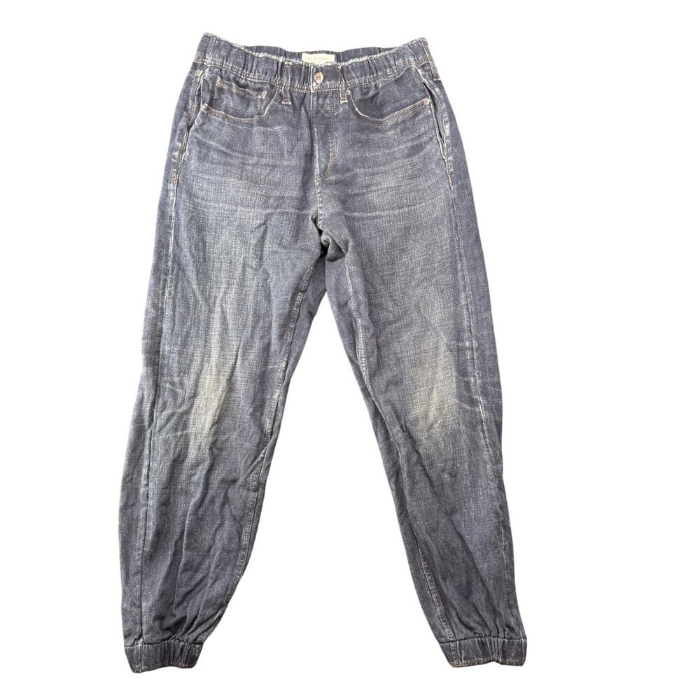 Rag & Bone RB Miramar Denim Print Jogger Sweatpant Jeans Women's Medium